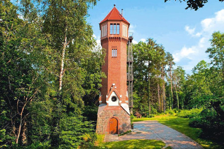 Wasserturm als Ferienhaus